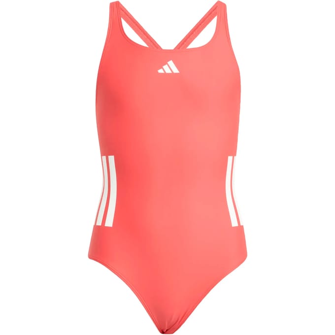 Adidas Performance 3-Stripes C-Back Badpak Kids - Kinderen - Rood