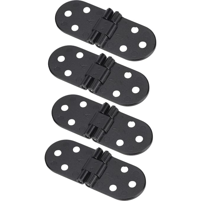4 Stuks Zinklegering Zwart Deurklepscharnier Tafel Klapscharnier voor Kast Hardware Accessoire