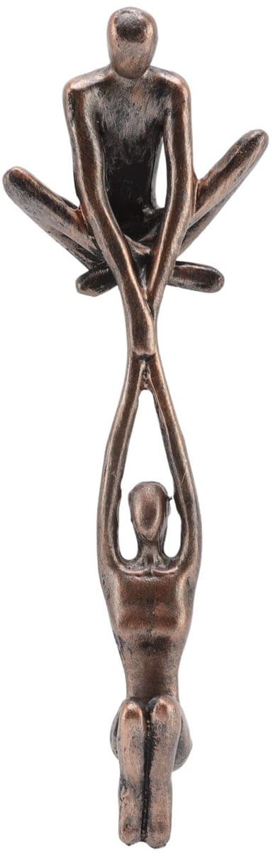 Dailygoods- Standbeeld Abstracte Kunst - Decoratie Beeld - Romantisch Cadeau - Hars - Woondecoratie - 103g/3.6oz - Decoratiebeeld