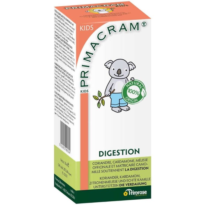 Primrose Primacram Kids Spijsvertering 120 Oplossing