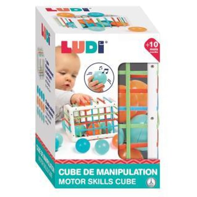 Ludi - Activiteitenkubus - Motorisch speelgoed - Zintuiglijk speelgoed
