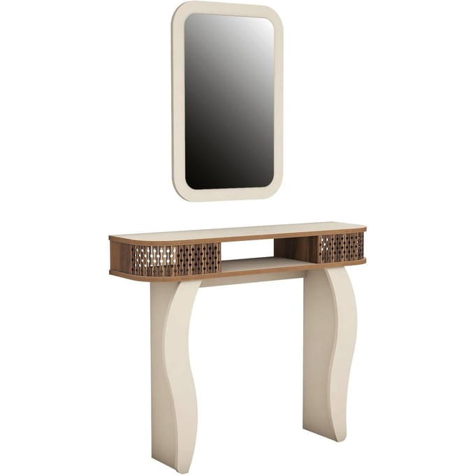 Kaptafel met spiegel Damla | Hannah Home