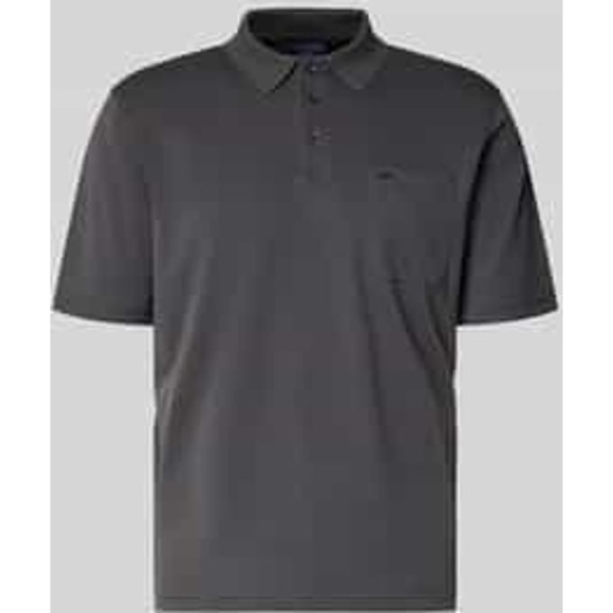 Regular fit Poloshirt met borstzak