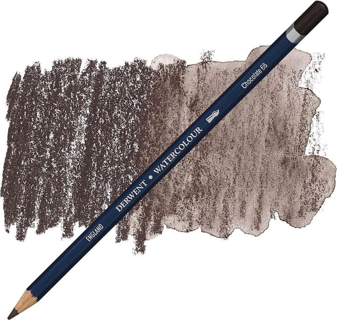 Derwent Watercolour Potlood - Chocolate 66