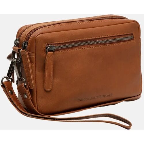 The Chesterfield Brand Waxed Pull Up Kleine Schoudertas Leer - Cognac