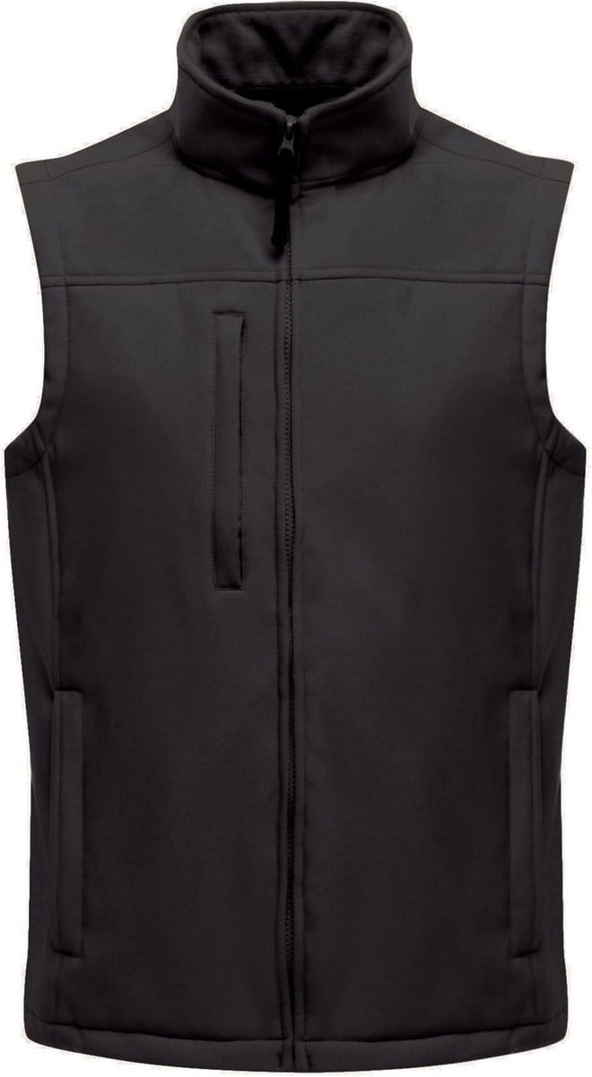 Vest Heren Outdoor Zip Front High Collar