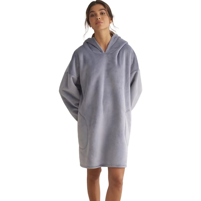 Dames poncho met capuchon Selmark Supersoft Complementos