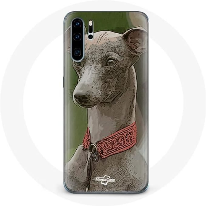 Hoesje voor Huawei P30 Greyhound Greyhound grijs