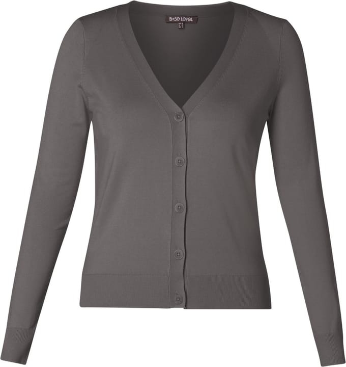 BASE LEVEL CURVY Yvonne Vest - Dark Grey - maat 1(48)