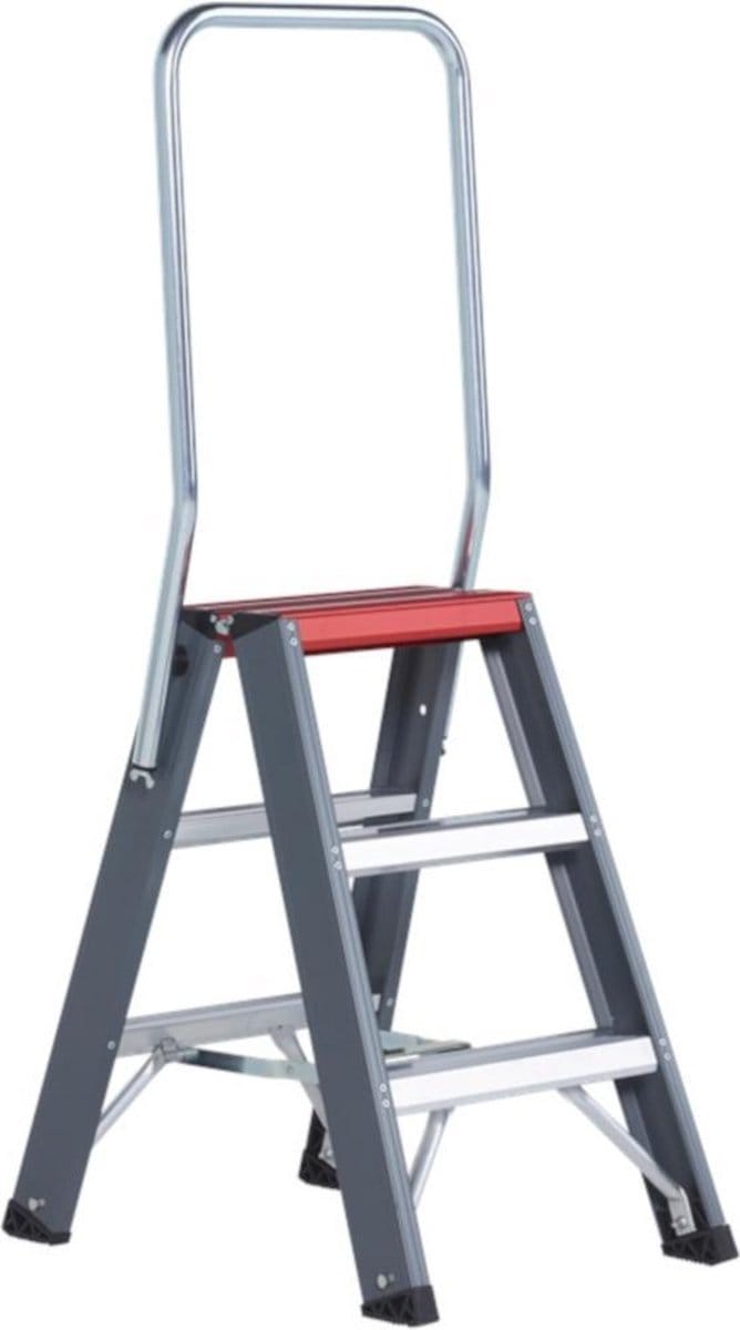 Altrex Falco 3 treeds- Industrietrap - Werkhoogte 2.70m - Opberghoogte 0.77m