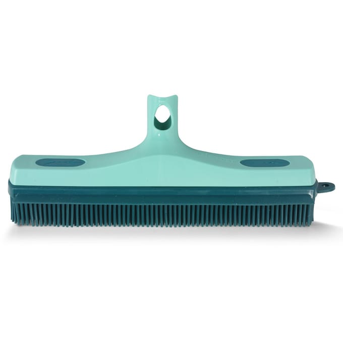 Leifheit Suprabezem - rubberen bezemkop - Click Systeem - 30 cm veegbreedte