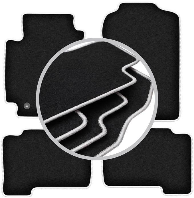CARLUX-SILVER automatten voor: Suzuki Grand Vitara II 5-deurs (2005-2014)
