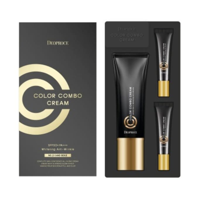 Deoproce Color Combo Cream Nr.21/Nr.23 SPF50+ PA+++ 40g No.21 gray