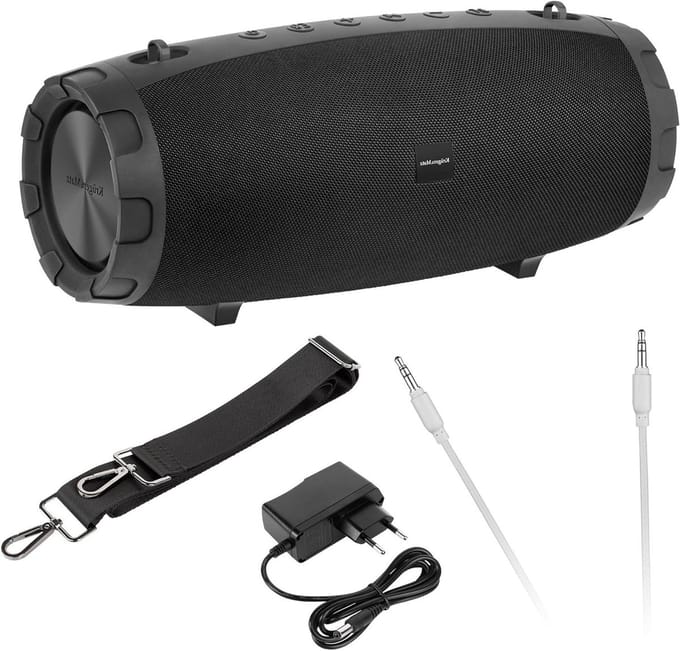 Draagbare Bluetooth Luidspreker - Draadloze Speaker Geluid - Muziek Luisteren Buiten - IPX7 Waterdicht