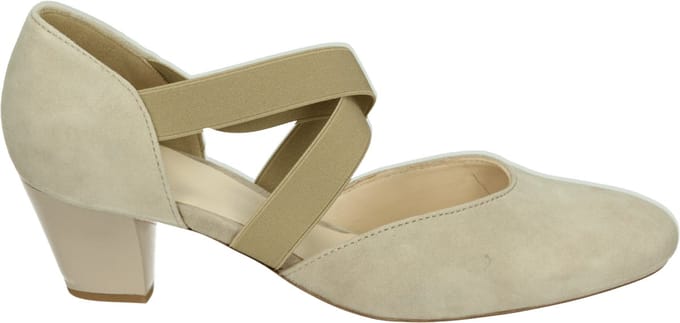 Ara - 1233439 TOULOUSE - Pumps - Kleur: Wit/beige - Maat: 40