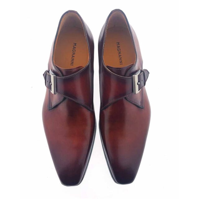 Magnanni 23040 gesp schoenen middelbruin, 41 / 7