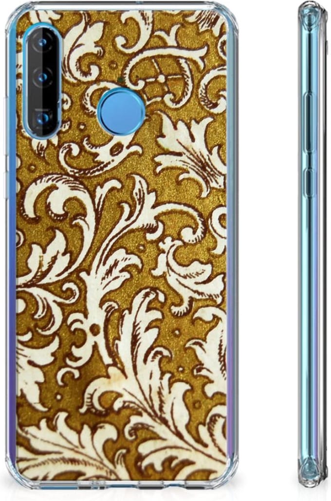 Anti Shock Case Huawei P30 Lite Barok Goud