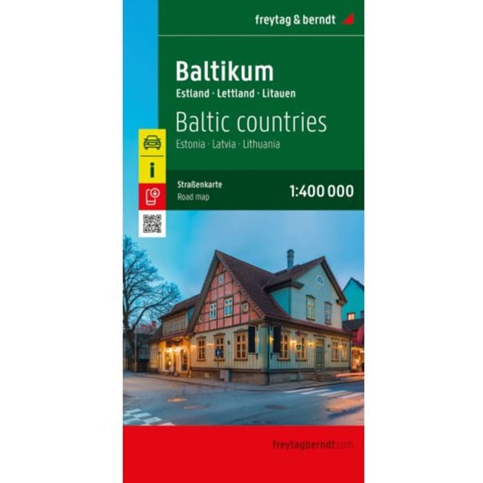 F&B Wegenkaart Baltische Staten - F&B Wegenkaarten