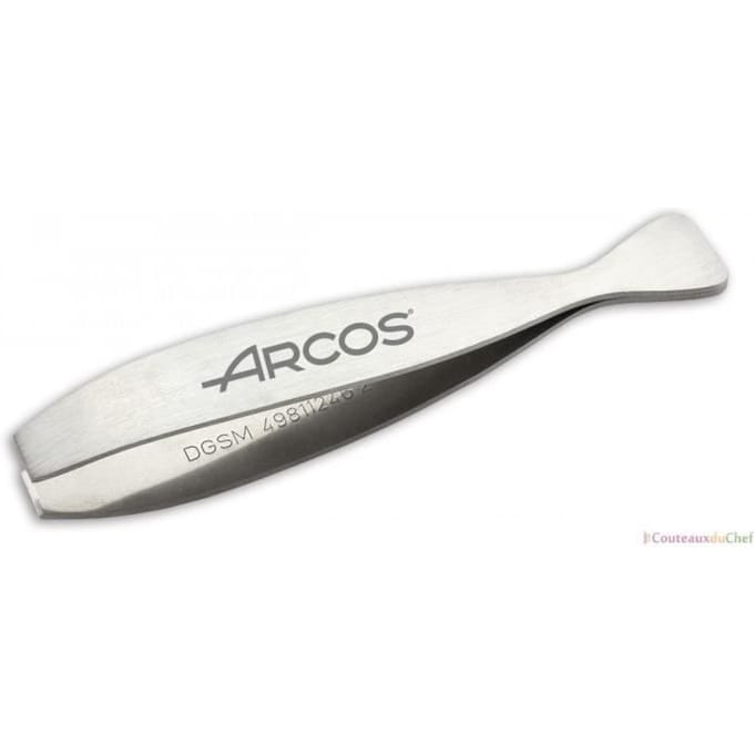 Visgraatpincet - ARCOS - 11cm - Roestvrij staal - Corrosiebestendig - Duurzaam
