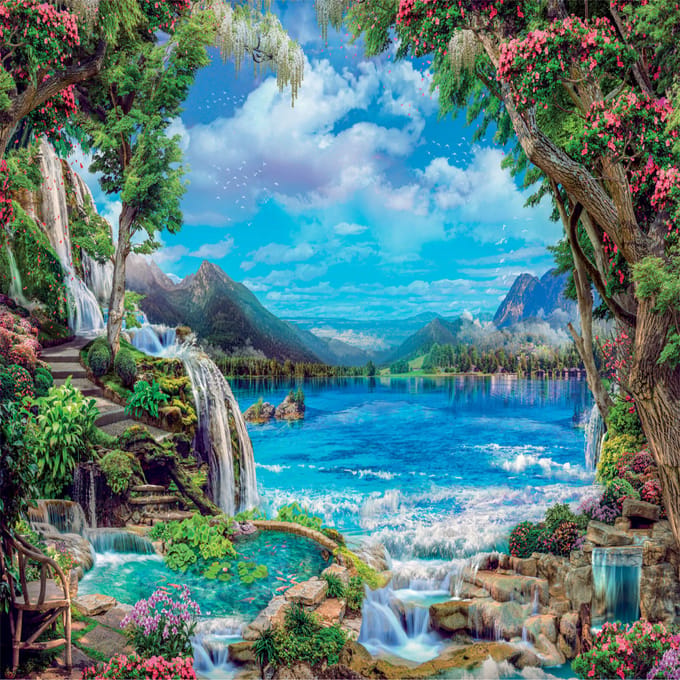 Clementoni - Puzzel - 2000 Stukjes - Paradise on Earth - Puzzel Voor Volwassenen
