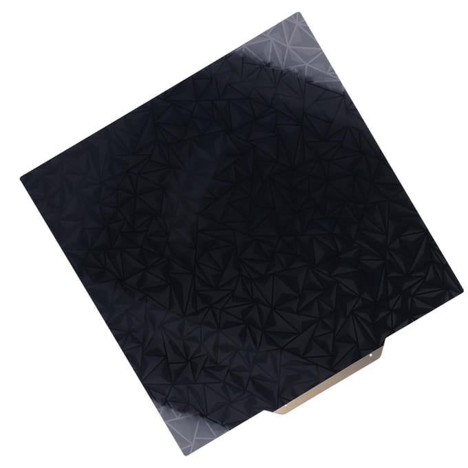 Plaque de construction double face Diamant PEO Texturé PEI 230x230mm Lit d'impression avec base magnétique pour Kobra black