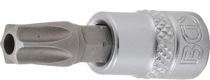 BGS Dopsleutelbit - 1/4 - Torx met boring T45