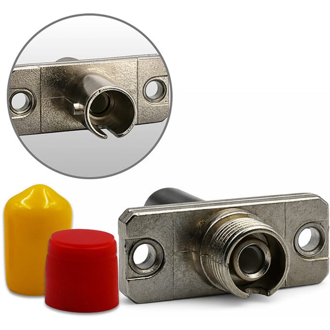 Qoltec hybride adapter FC/UPC-ST/UPC |   Simplex |   Singlemode