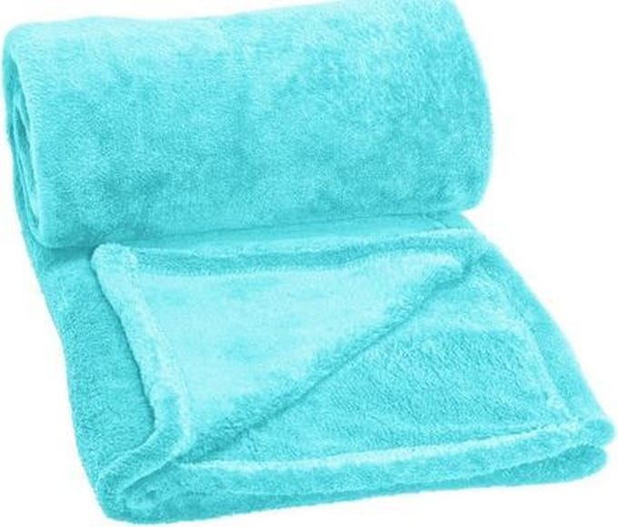 Clarysse Fleece Plaid 120x150cm Aqua