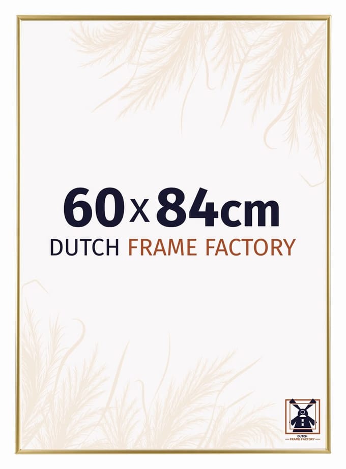 Fotolijst 60x84 cm - Kunststof - Goud - Easy