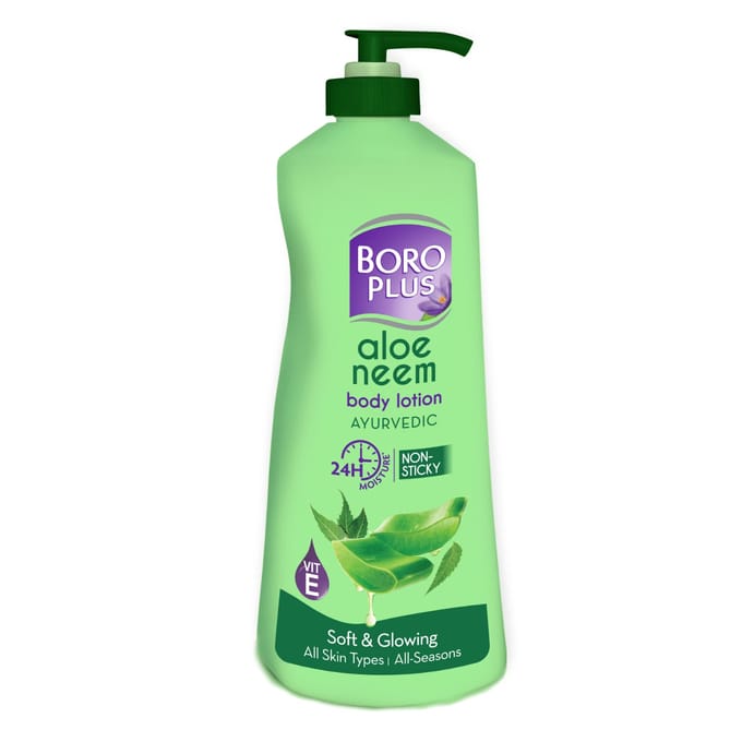 BoroPlus Aloë Vera en Neem Bodylotion 400ml green