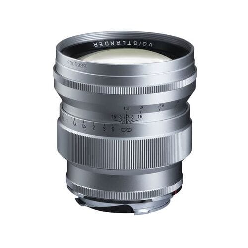 VoigtlÃ¤nder Nokton 75mm f/1.5 asph. VM  Leica M zilver