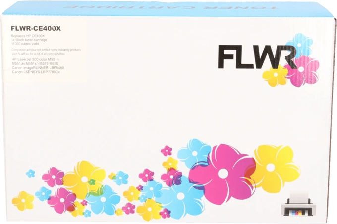 FLWR - Toner / 507X / Zwart - Geschikt voor HP
