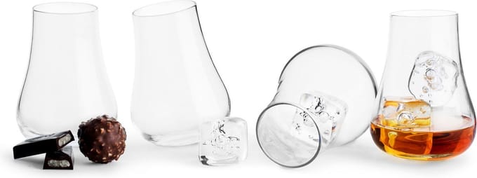 Sagaform Club Whiskyglazen 4 pack