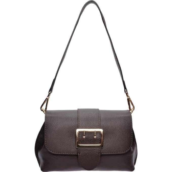 Isabella Rhea Bordeauxrood Rundleer Tas