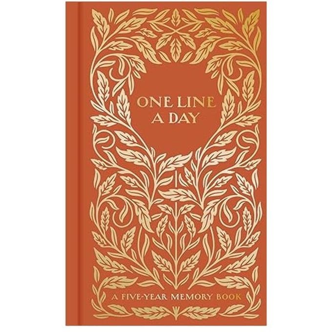 Gilded One Line a Day - Dagboek voor 5 jaar - A Five-Year Memory Book