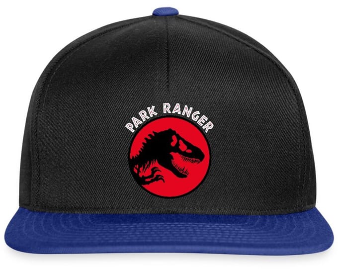 Jurassic Park Park Ranger Snapback cap
