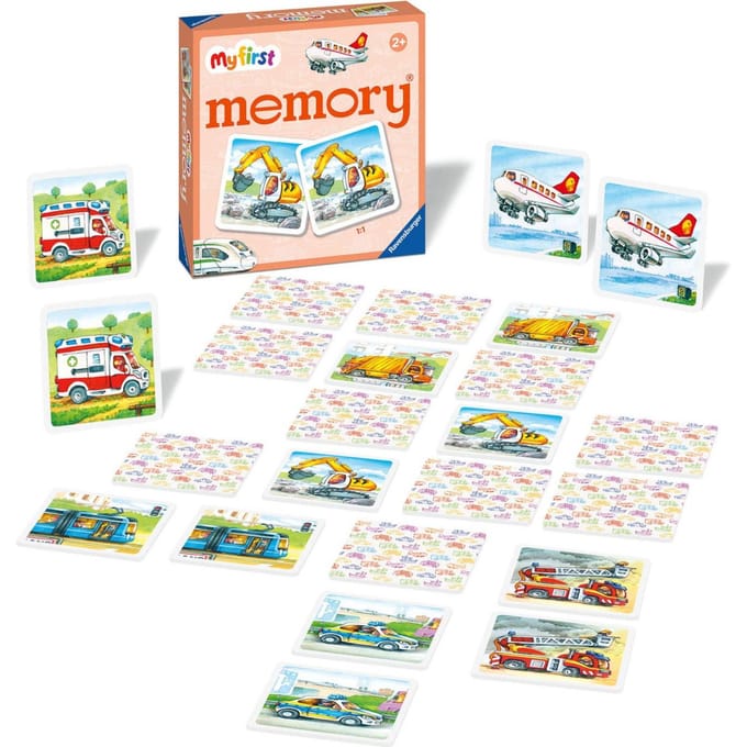 Ravensburger My first memory® Kaartspel - Voertuigen