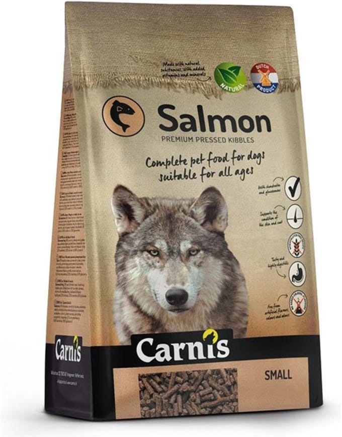 Carnis Hond - Droogvoer - Small - Zalm - 2 kg - 1ST