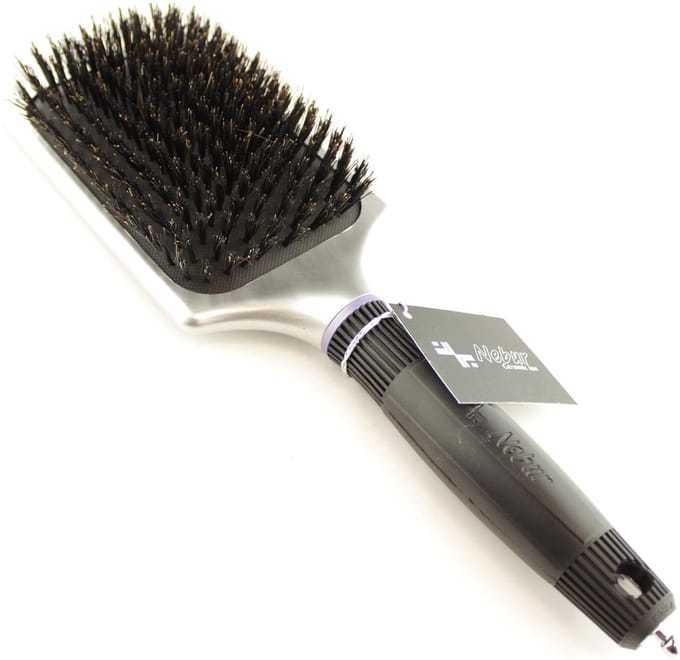 Nebur - Paddle Brush - 100% Boar