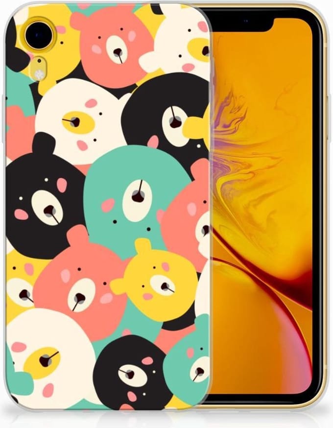Apple iPhone Xr Telefoonhoesje met Naam Bears