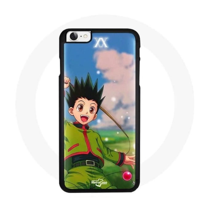 Coque Iphone 6 - Maniacase - Gon Freecss - Souple - Noir - Manga
