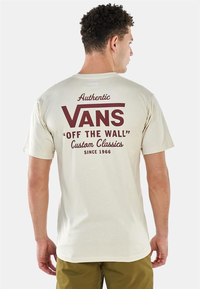 VANS MN HOLDER ST CLASSIC T-shirt Beige