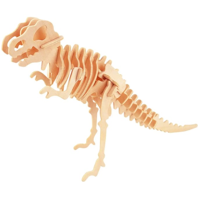 Eureka Gepetto's Workshop Wooden Construction Kit 3D - Tyrannosaurus