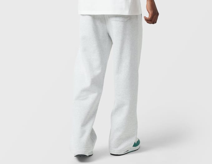 Sweatpants met elastische band en Labelprint