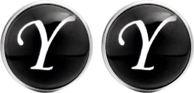 Fako Bijoux - Manchetknopen - Alfabet - Letter Y