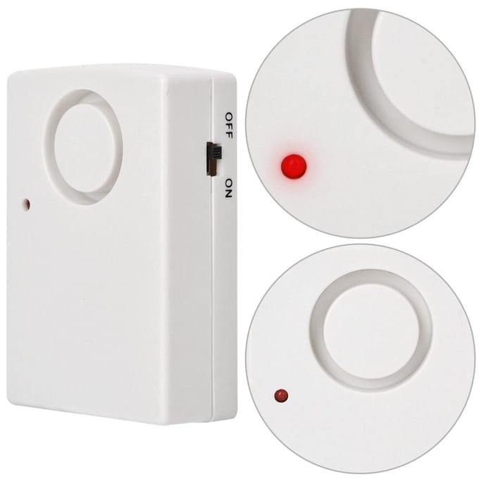 Uitschakeldetector Sensor Groot Volume Bedraad Alarmsysteem white