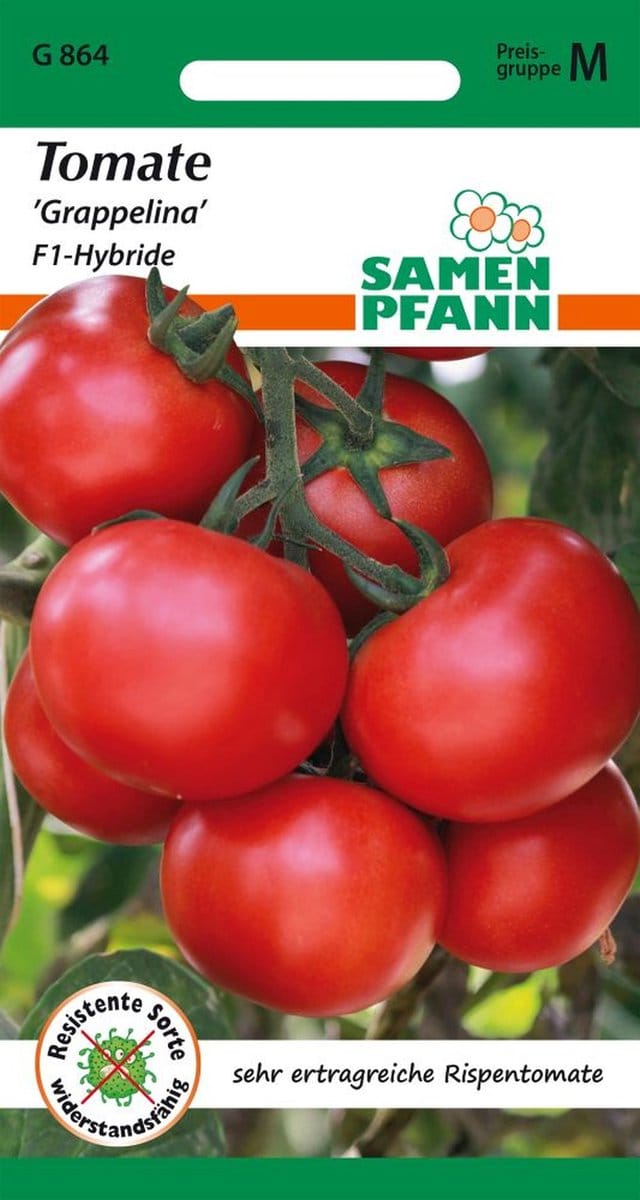 Tomaat, Grappelina F1 (geteelde tomaat) - Groentezaden Tomatenzaden