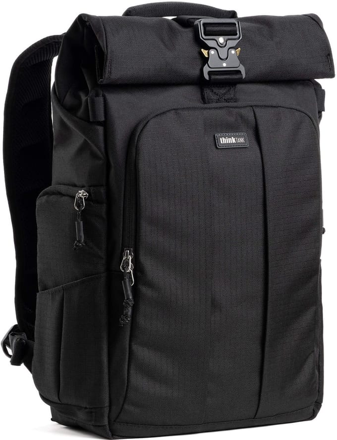 Think Tank - FocusPoint 22L - Asphalt Black - Rugzak voor Camera's - Oprolbare Backpack