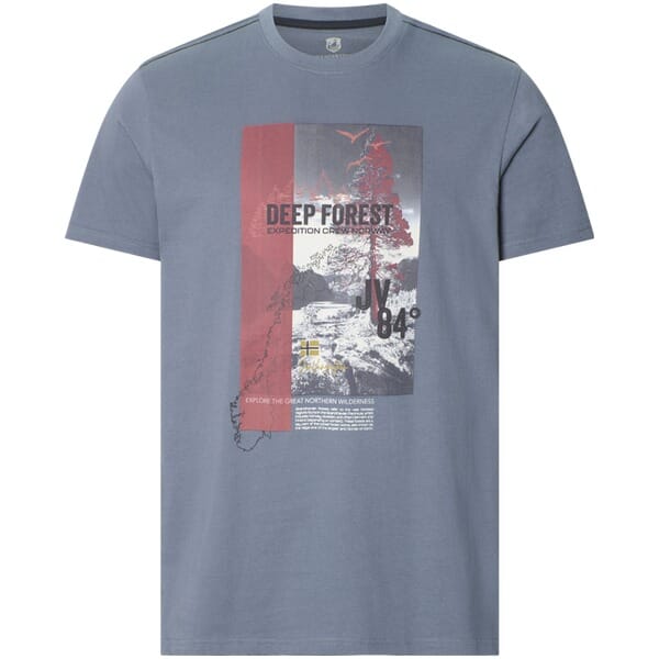 T-shirt MELFES blauw