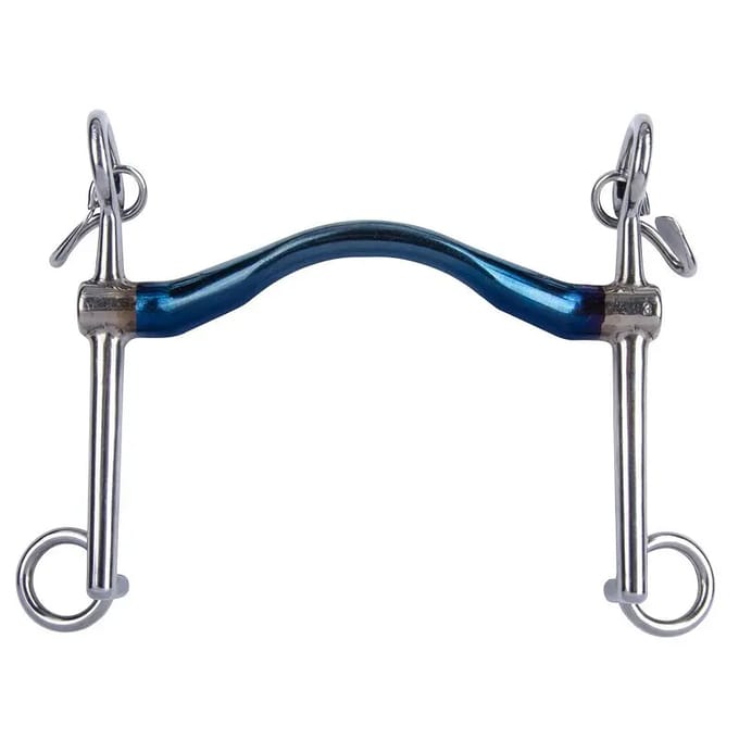 Hoofdstel bit voor paarden Trust Sweet Iron Weymouth Fixed Medium Port 16